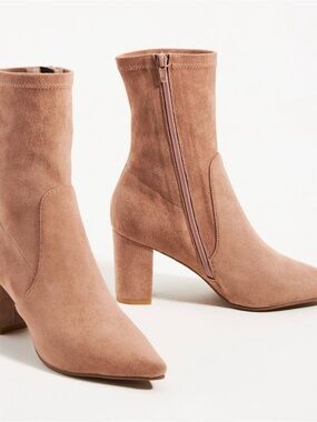 Silent D Careful Stretch Boots in Sand